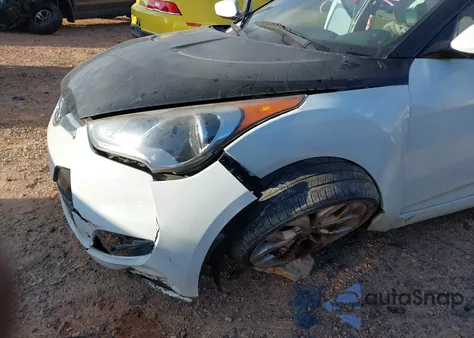 2013 Hyundai Veloster Base W/Gray from USA, damaged, VIN KMHTC6AD4DU086819